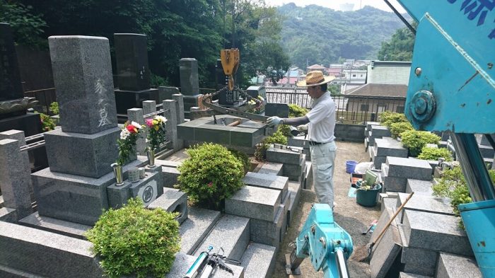本小松石墓石　和型墓石　神奈川県横浜市