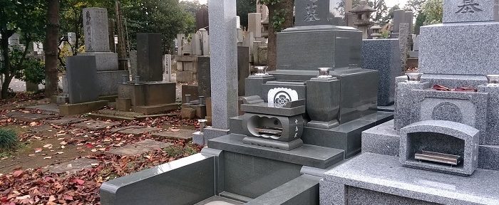 墓石　国産墓石　本小松石和型墓石　2018012904