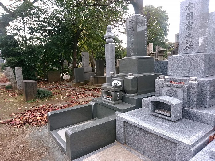 墓石　国産墓石　本小松石和型墓石　2018012903